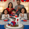 boys spiderman cake
