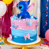 colorful stitch cake