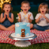 kids teddy bear cake