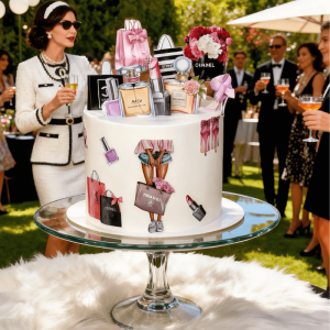 luxury Chanel cake