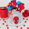 spiderman mask cake