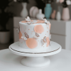 trending pink butterfly cake