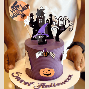 wicked treat halloween cake
