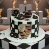 Porsche car cake
