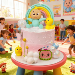 cocomelon party cake