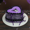 kuromi heart cake