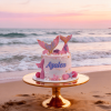 mermaid ocean cake
