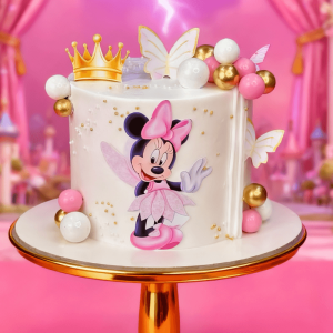 mini mouse butterfly cake