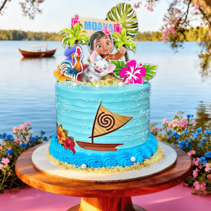 moana beach cake