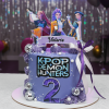 trending Kpop demon cake