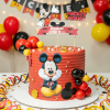 Mickey Mouse birthday cake