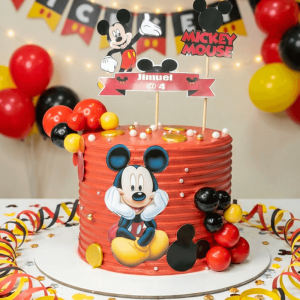 Mickey Mouse birthday cake