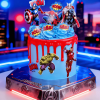 avengers characters cake