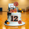 basketball wilson NBA cake