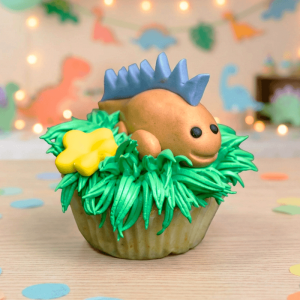 dinosaur cupcake