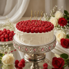 raspberry signature cake