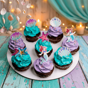 mermaid cupcakes