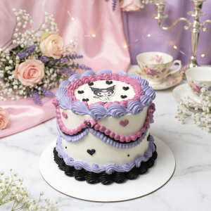 vintage kuromi cake