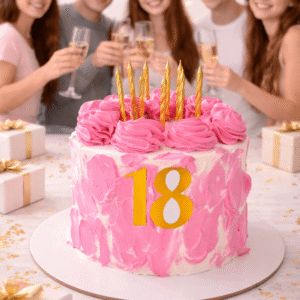Pink Teen cake