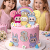 labubu kids birthday cake