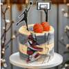 basketball sports cake