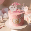 first tooth theme cake