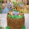 jungle safari paradise cake