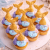 mermaid tail cupcakes