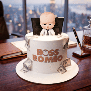 baby boss money cake