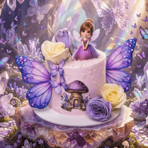 fantasy butterfly cake