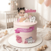 happy first tooth cake