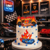 hot wheels flame cake