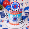 rangers football club cake
