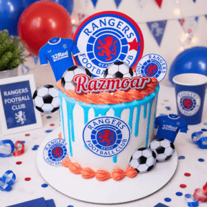 rangers football club cake