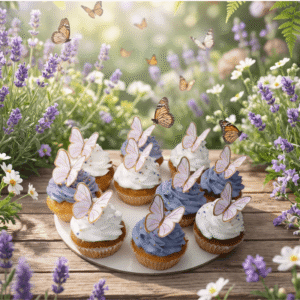 sprinkles butterfly cupcakes