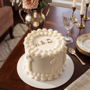 HBD vintage cake