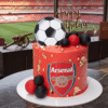 arsenal football cake