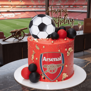 arsenal football cake