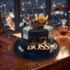 big boss black dollar cake