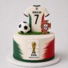 cristiano portugal football cake