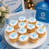 custom logo cupcakes