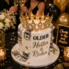 dollars rich crown cake