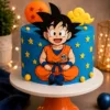 dragon ball z goku cake