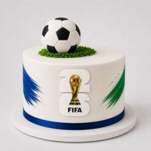 fifa world cup footbal cake