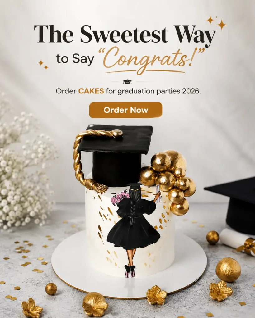 graduation cakes banner mobile