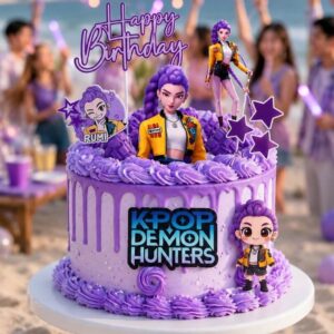 kpop girls cake
