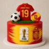 lamine yamal spain football cake
