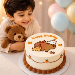 maltese puppy birthday cake