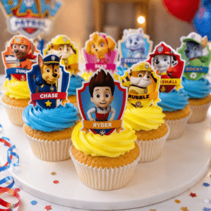 paw patrol cupcakes