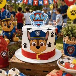 paw patrol kids cake